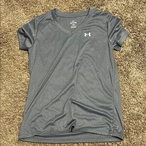 Under Armour Gray V-Neck T-Shirt